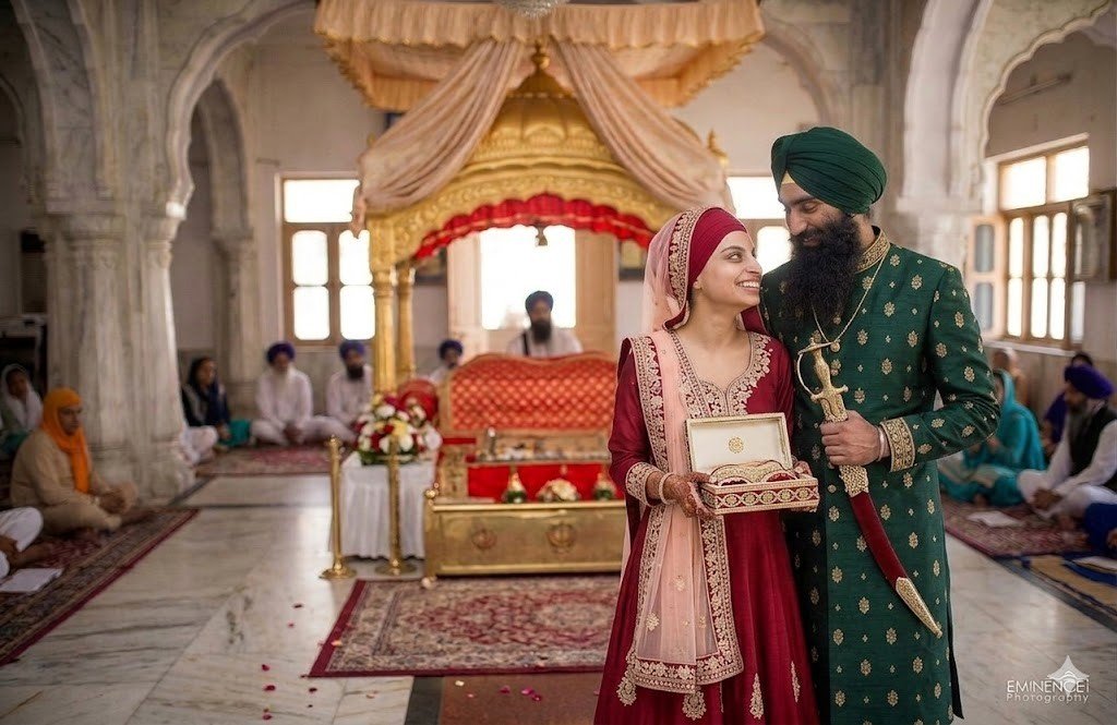 Gurdwara wedding photography